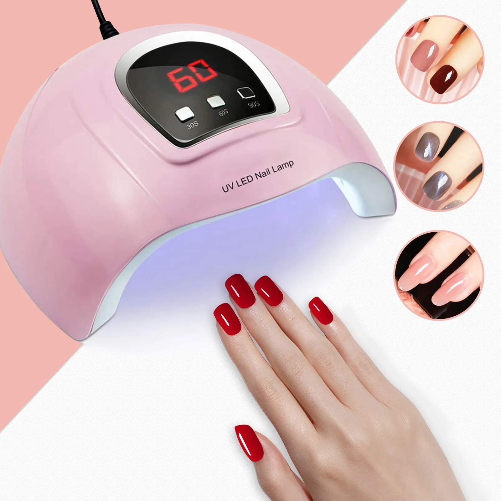 Manicure Set Novice Gel Nail Polish 15ml Tools Phototherapy Machine Beginner Home Heating Lamp Professional