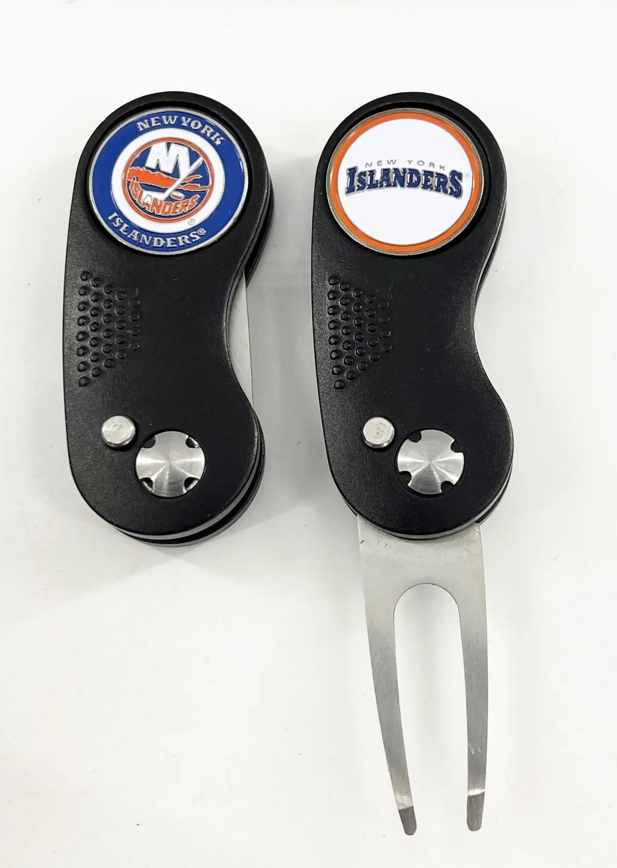 NHL 2 Prong Switchblade GOLF DIVOT REPAIR TOOL   Ballmark CHOOSE TEAM & COLOR