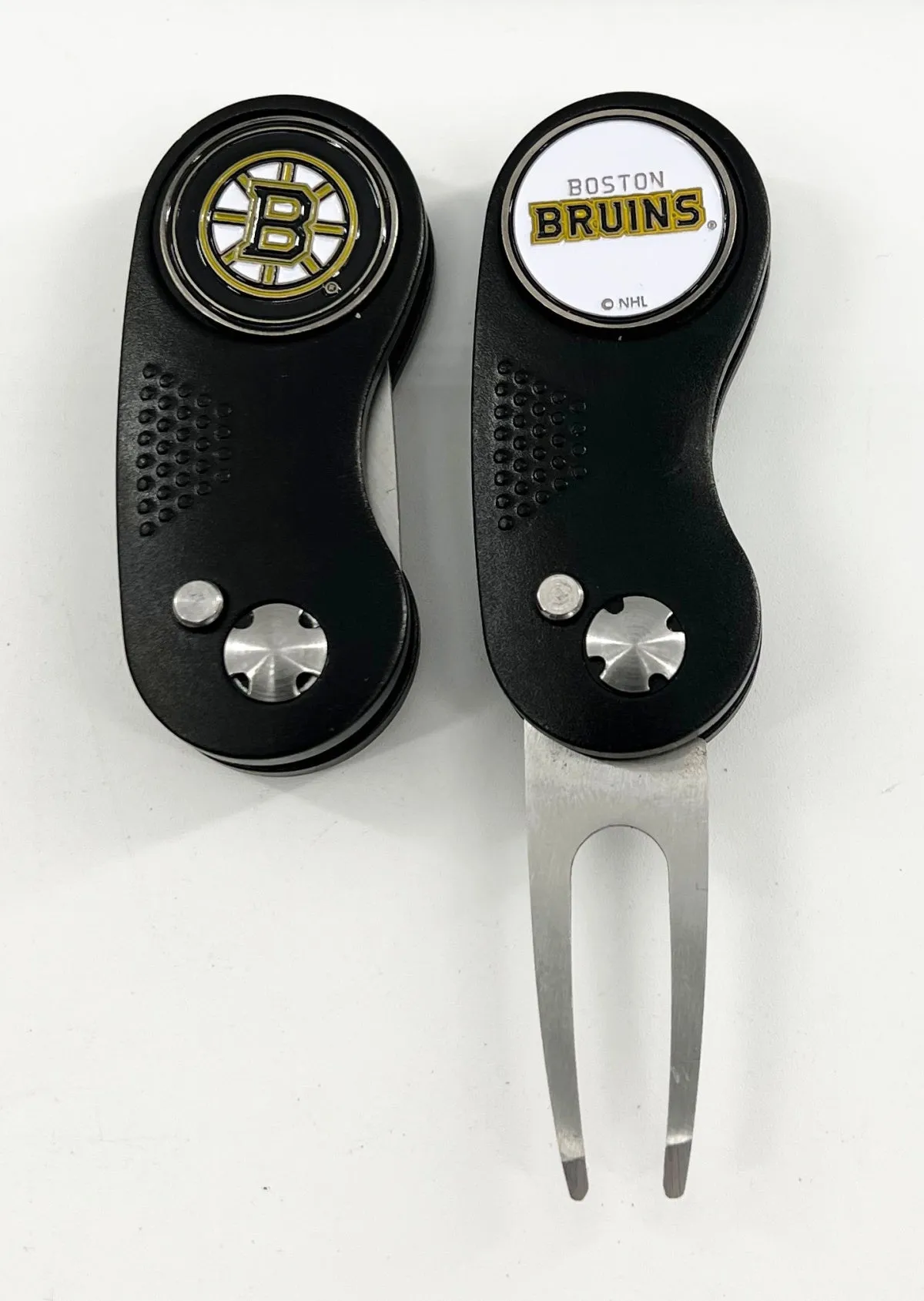 NHL 2 Prong Switchblade GOLF DIVOT REPAIR TOOL   Ballmark CHOOSE TEAM & COLOR