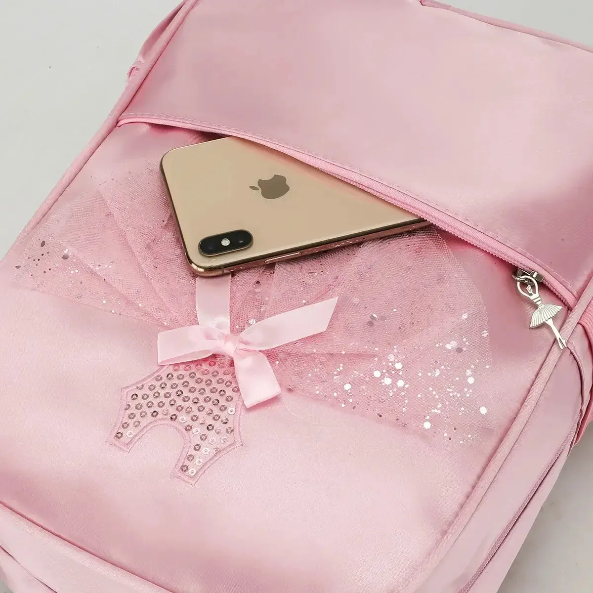 Personalized Name Ballet Ballerina Dance Backpack