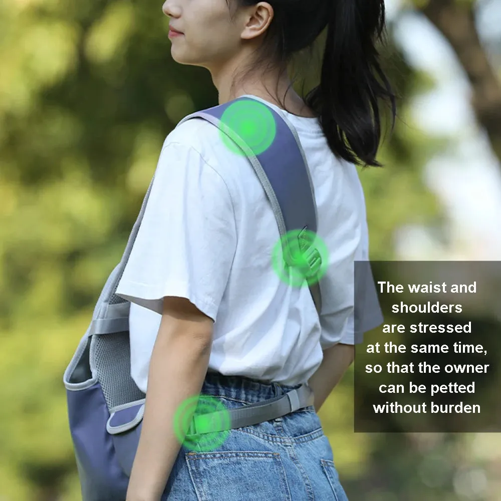 Portable Cat Carry Bag | Breathable Puppy Pet Shoulder Bag | Small Dogs Outdoor Travel Carrier Cage | For Cats and Rabbits | Alo Trendy