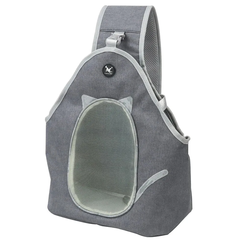 Portable Cat Carry Bag | Breathable Puppy Pet Shoulder Bag | Small Dogs Outdoor Travel Carrier Cage | For Cats and Rabbits | Alo Trendy