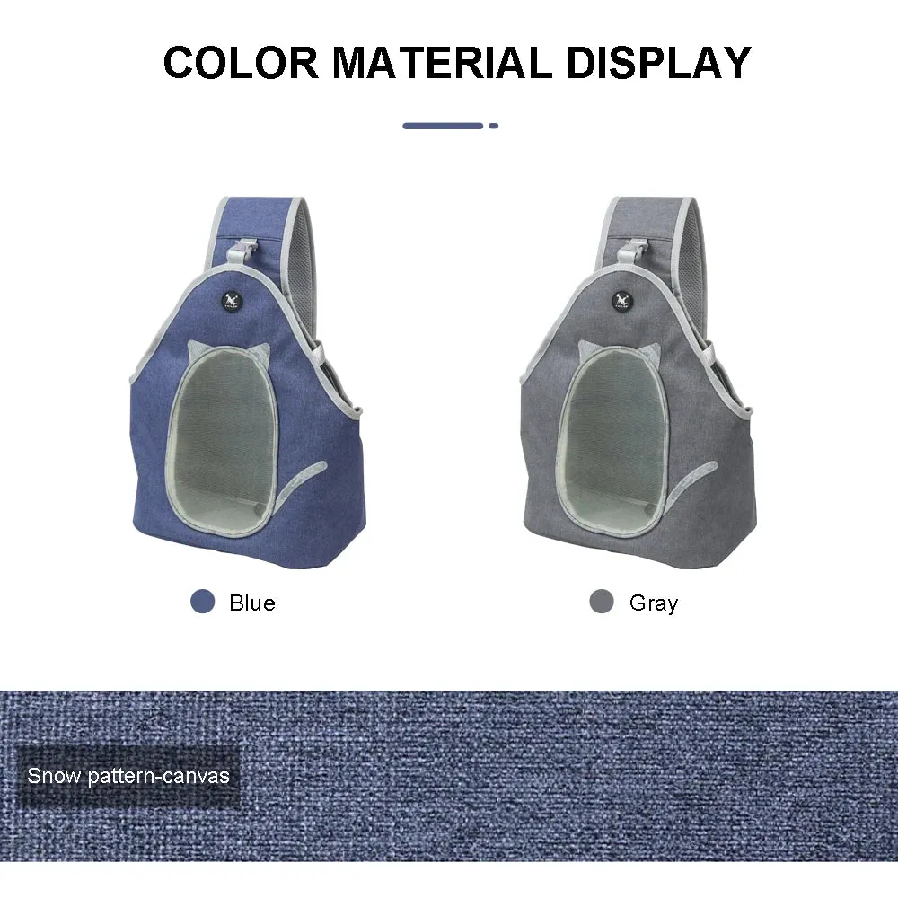 Portable Cat Carry Bag | Breathable Puppy Pet Shoulder Bag | Small Dogs Outdoor Travel Carrier Cage | For Cats and Rabbits | Alo Trendy
