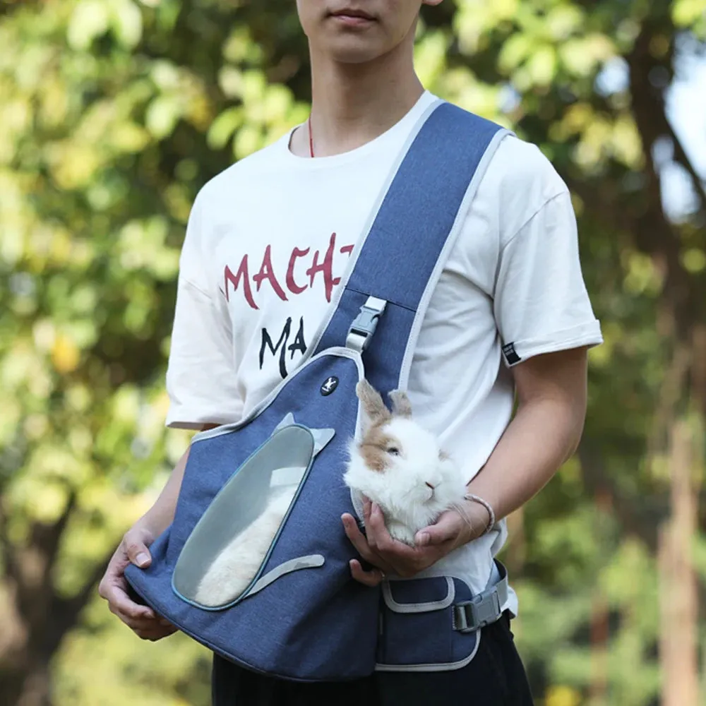 Portable Cat Carry Bag | Breathable Puppy Pet Shoulder Bag | Small Dogs Outdoor Travel Carrier Cage | For Cats and Rabbits | Alo Trendy