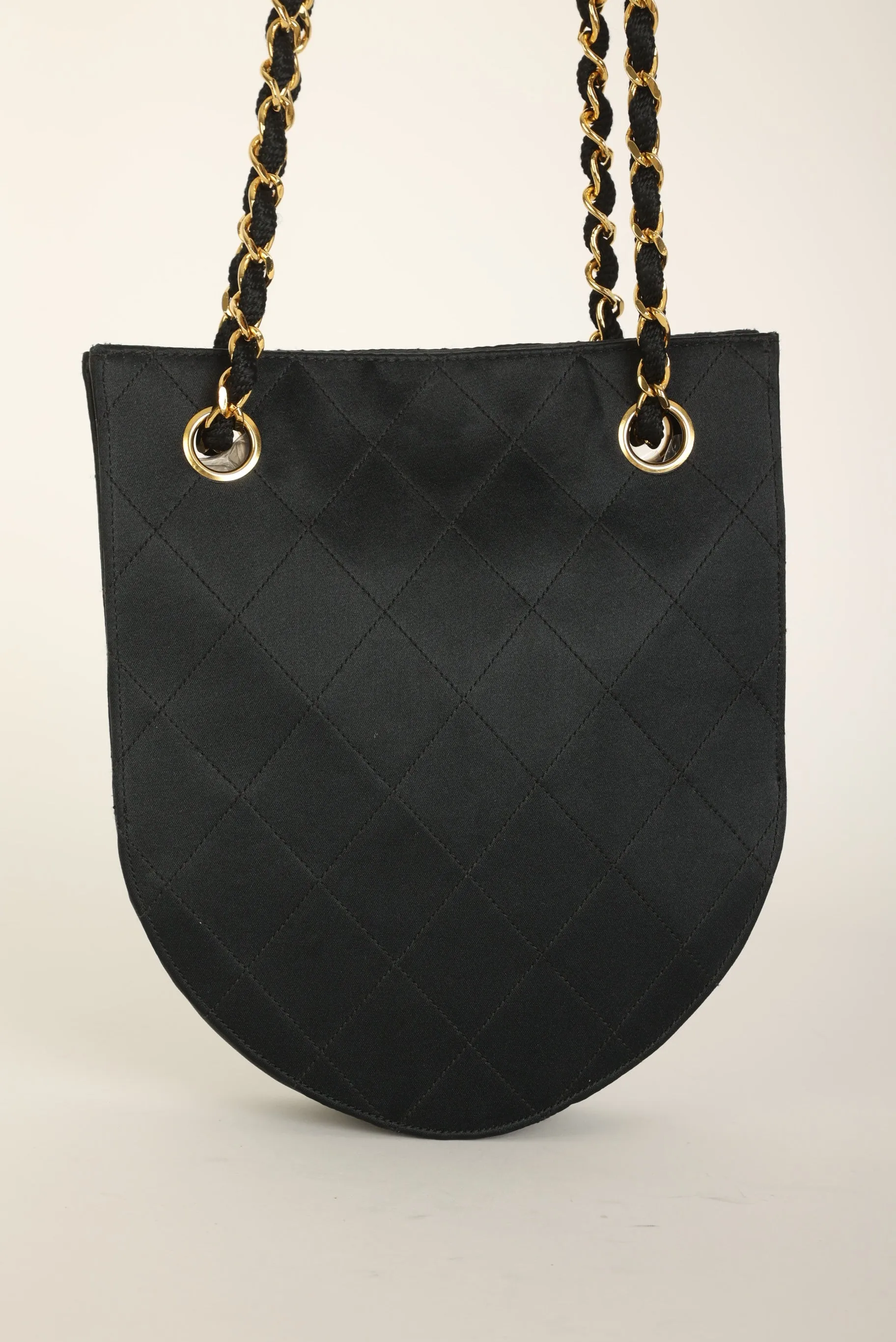 Rare CL 1986 Satin Chain Shoulder Bag