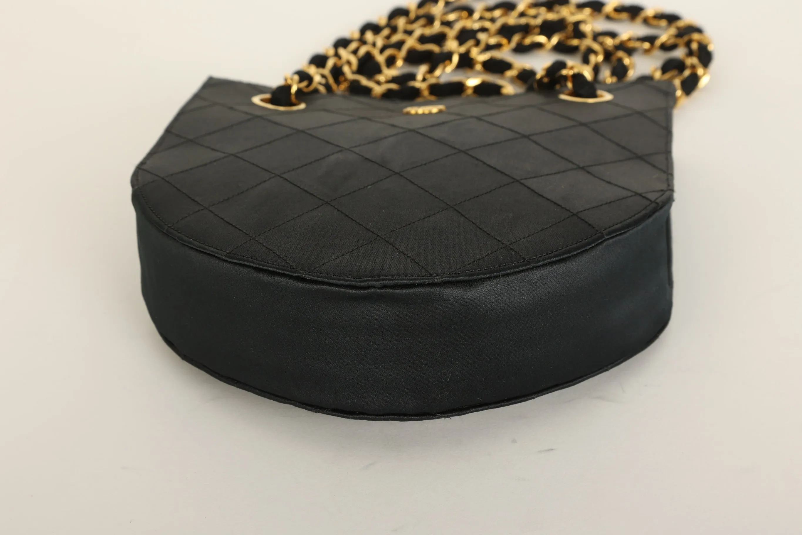 Rare CL 1986 Satin Chain Shoulder Bag