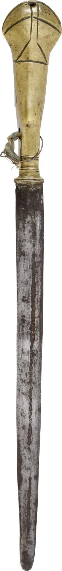 RARE VARIATION TUAREG BELT DAGGER