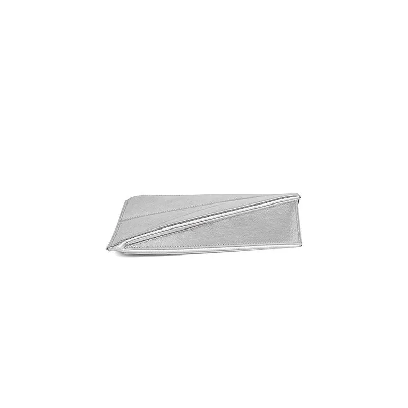 Rock Mini Foldable Crossbody Bag - Silver