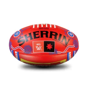 Sherrin AFLW Indigenous Soft Touch Football