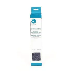 Silhouette - Glitter Heat Transfer Material - 12 Inch - Silver*