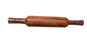 SWH Wooden Rolling Pin Roller / Roti Belan Sheesham Rose Wood 0 Chapate Belan Handmade (Set of 1))