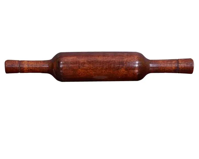SWH Wooden Rolling Pin Roller / Roti Belan Sheesham Rose Wood 0 Chapate Belan Handmade (Set of 1))