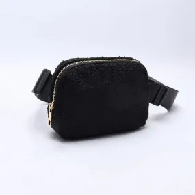 Teddy Waist Bag - Black