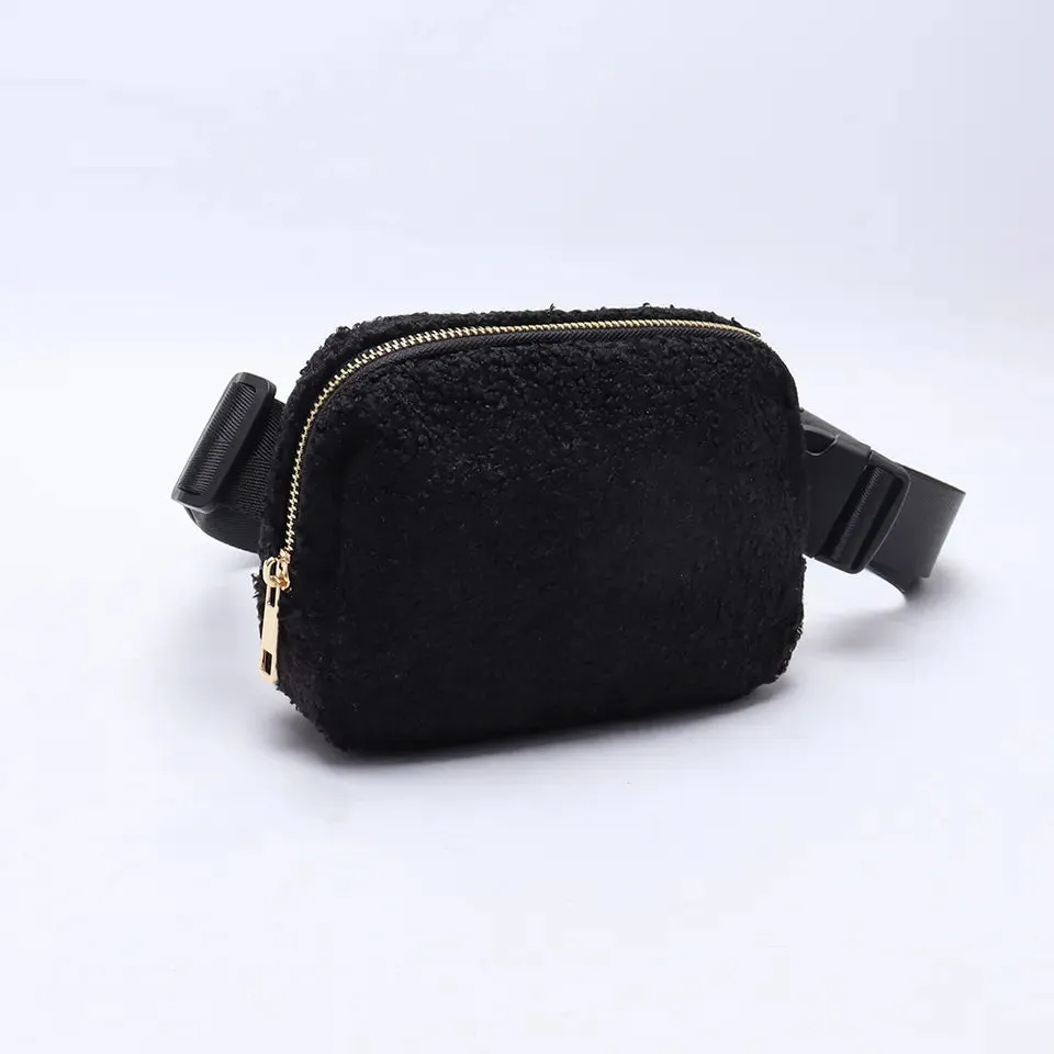Teddy Waist Bag - Black