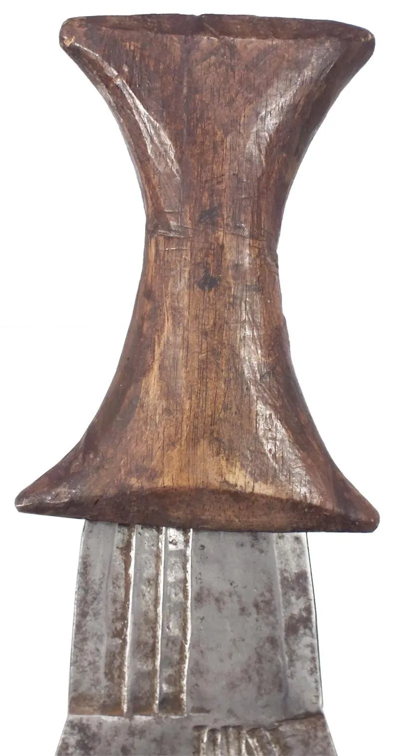 UNUSUAL AZANDE SLAVER'S SWORD