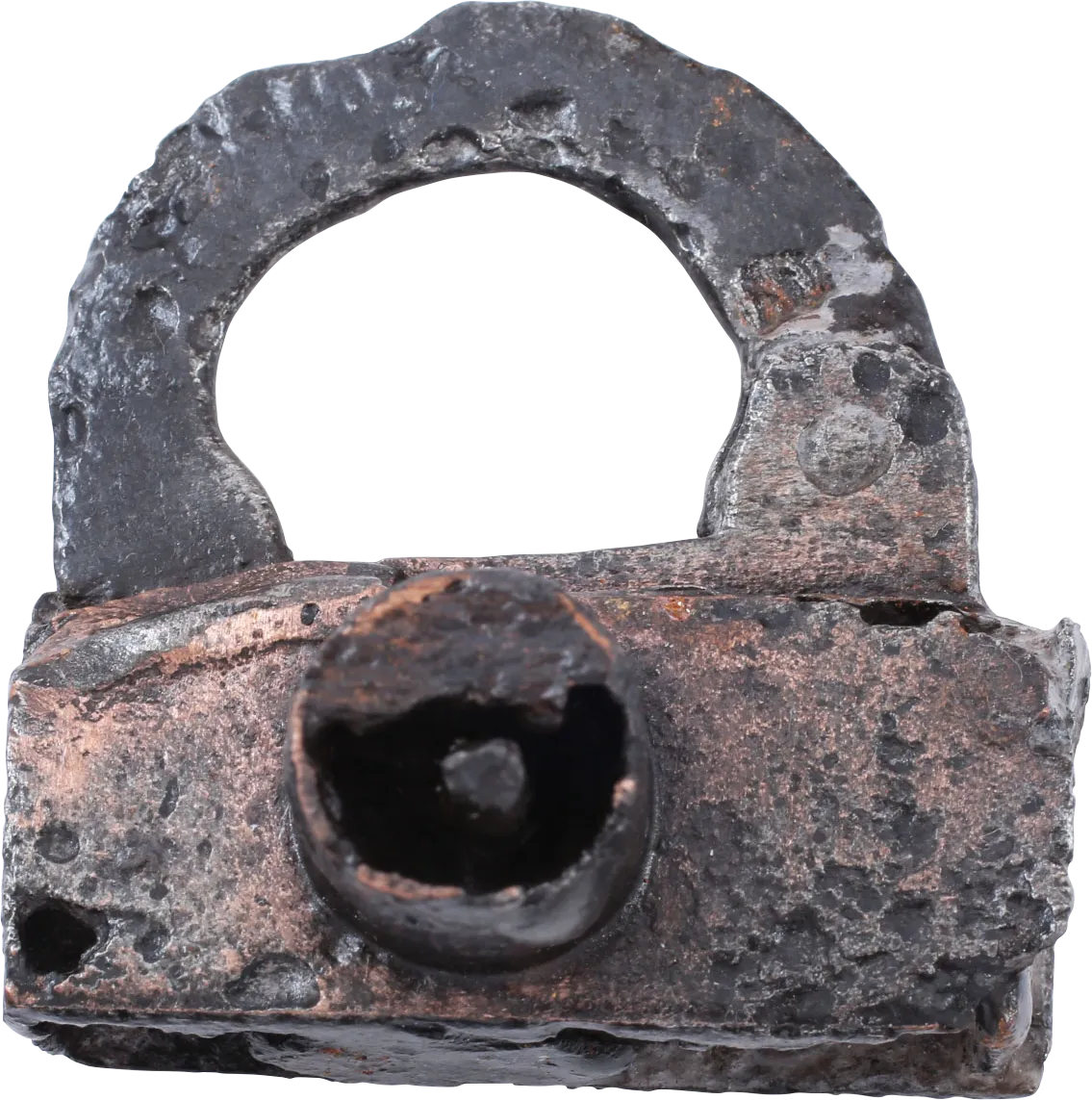 VIKING IRON PADLOCK, 850-1050 AD