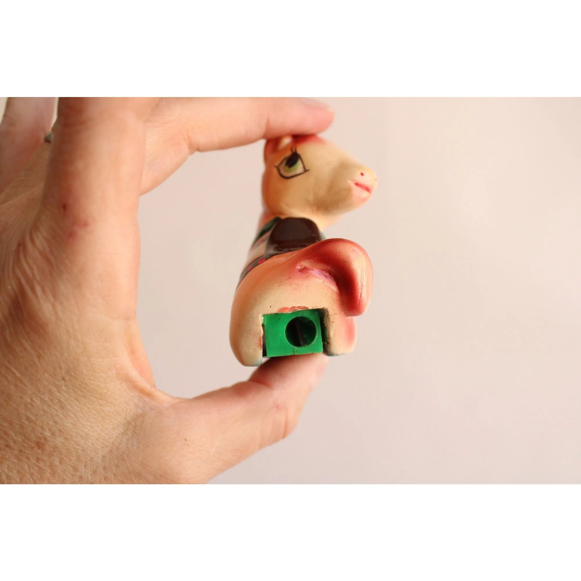 Vintage 1980s Horse Pencil Sharpener
