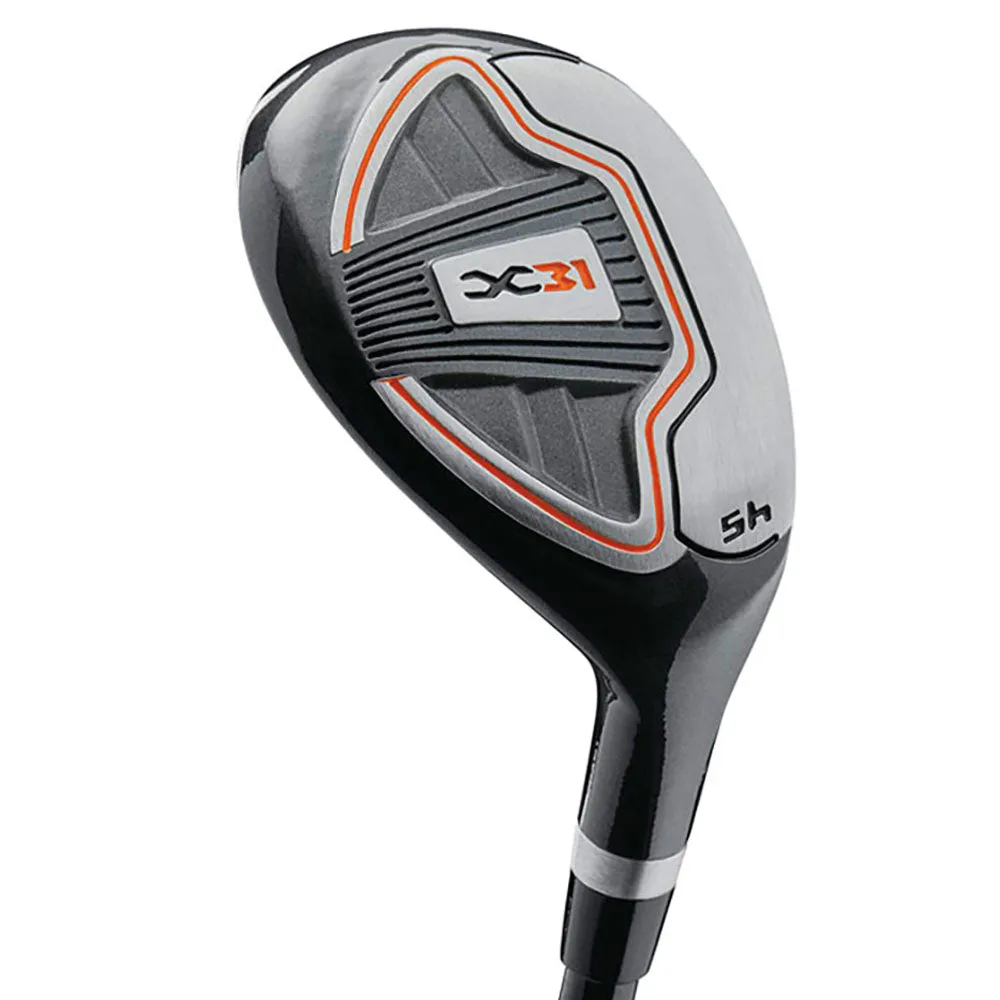Wilson X31 11-Piece Stand Bag Package Set - Steel ( 1")